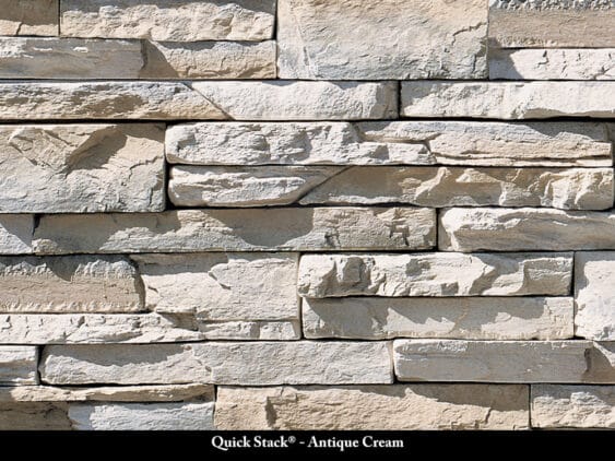 quickstack_manufacturedstone_antiquecream Services - MD Construction Pros - Cultured Stone