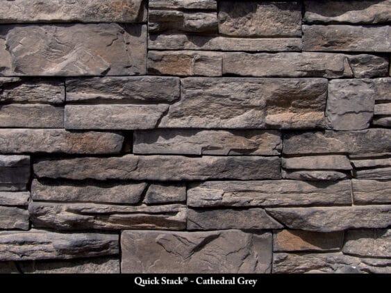 quickstack_manufacturedstone_cathedralgrey Services - MD Construction Pros - Cultured Stone